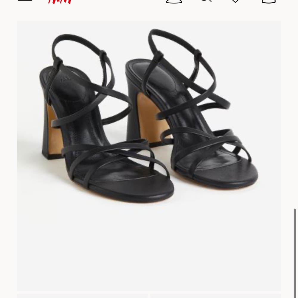 H&m strappy heels